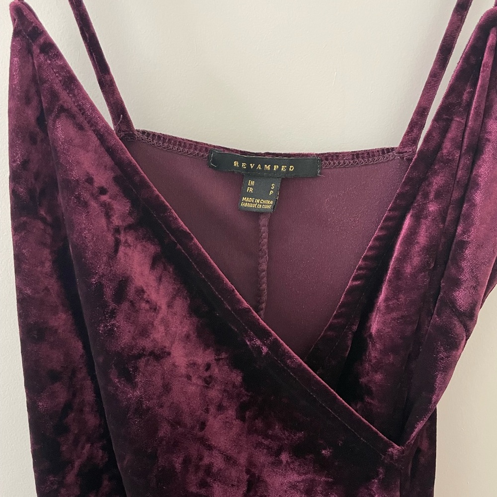 Revamped- Velvet Bodycon Dress